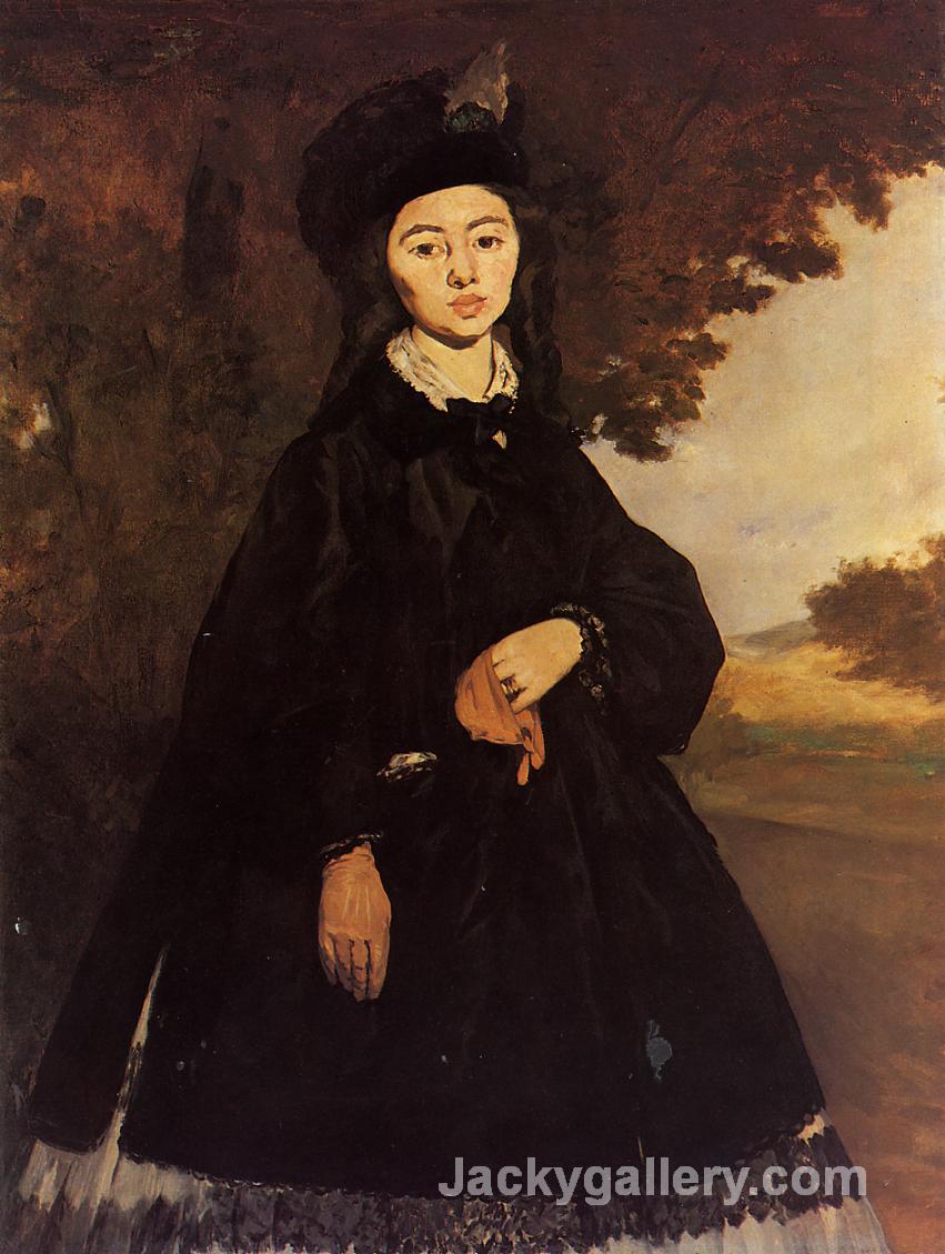 Madame Brunet by Edouard Manet paintings reproduction